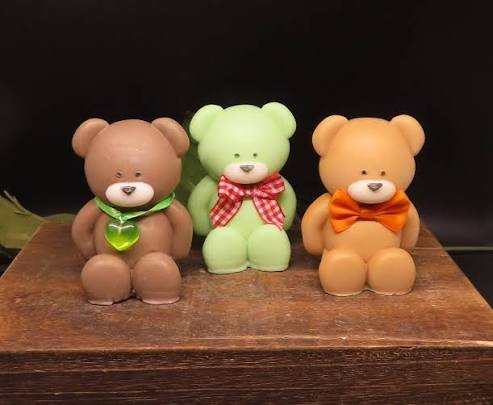 Cute Teddy Bear Handmade Soap